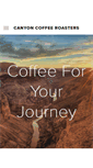 Mobile Screenshot of canyoncoffeeroasters.com